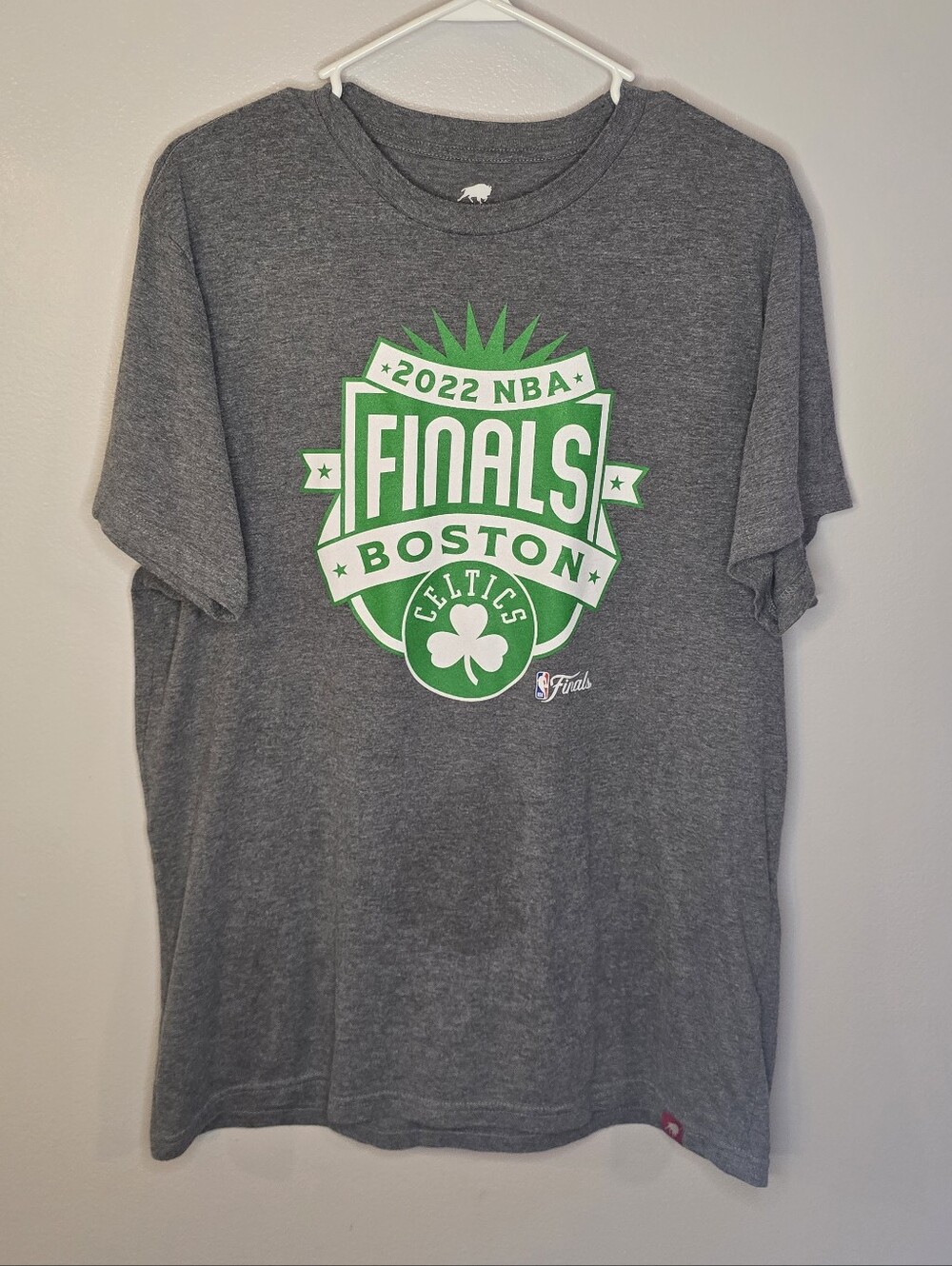 Boston Celtics 2022 NBA Finals Gray T-Shirt